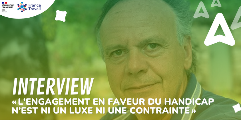 Photo de l'interview France Travail de Georges-Éric Martinaux